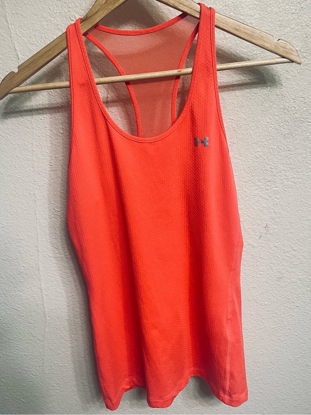 Under Armour Orange Racerback Tank Top
